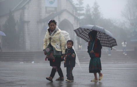 Miền Bắc bắt đầu rét đậm, miền Trung tiếp tục mưa lớn trên diện rộng