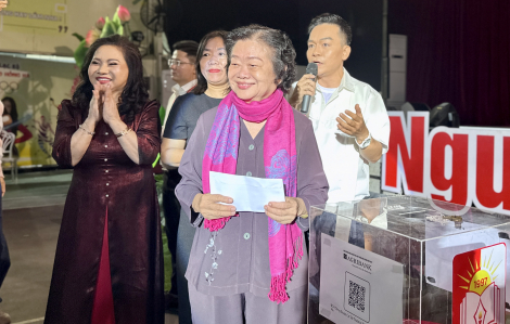 Một trường ở TPHCM quyên góp được hơn 800 triệu đồng ủng hộ người dân vùng lũ miền Trung