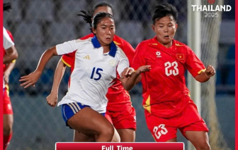 Tuyển nữ U22 Philippines thắng Việt Nam 1-0 ở phút cuối