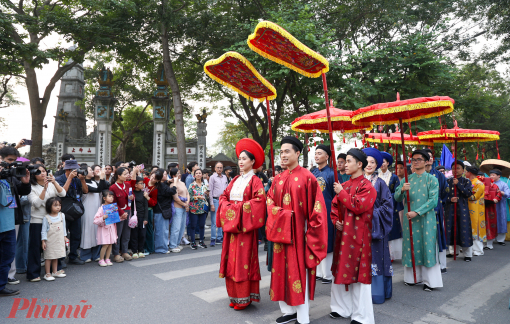 "Bách hoa hỷ sự" – tái hiện lộng lẫy nghi lễ cưới hỏi thời Nguyễn