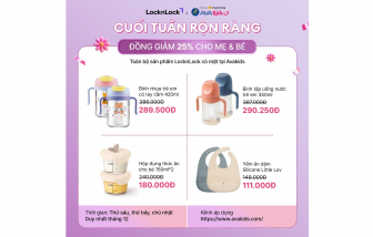 LocknLock vào hệ thống Avakids, mở rộng trải nghiệm mua sắm cho Mẹ & Bé