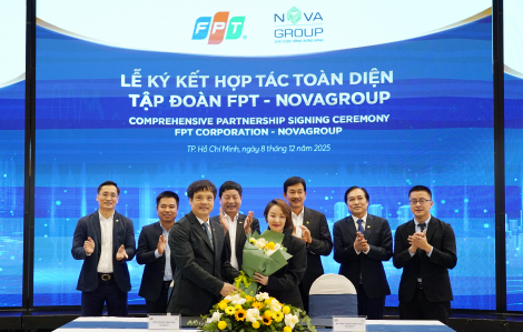 FPT ký kết hợp tác toàn diện với NovaGroup để đẩy nhanh chuyển đổi số