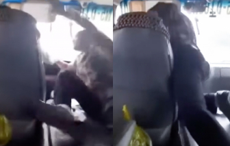 Tài xế xe buýt bị tấn công, hành khách hoảng loạn yêu cầu dừng xe