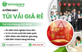 Xưởng may Túi Vải Giá Rẻ - Chuyên sản xuất túi vải không dệt tại TPHCM