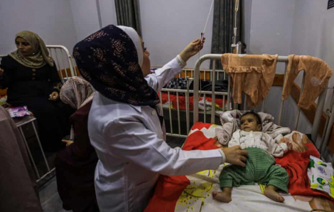 Hơn 9.000 trẻ em nhập viện vì suy dinh dưỡng cấp tính ở Gaza