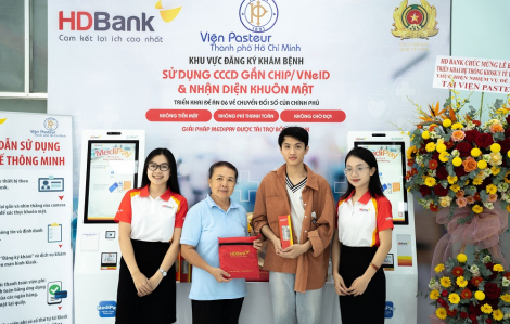 Tiên phong đồng hành cùng ngành y tế dự phòng, HDBank triển khai Kiosk y tế thông minh tại Viện Pasteur TPHCM