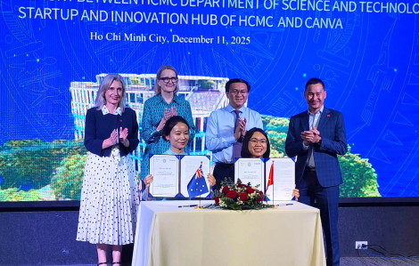 TPHCM bắt tay "kỳ lân" Canva: Tiếp sức chuyển đổi số cho giáo dục và khởi nghiệp