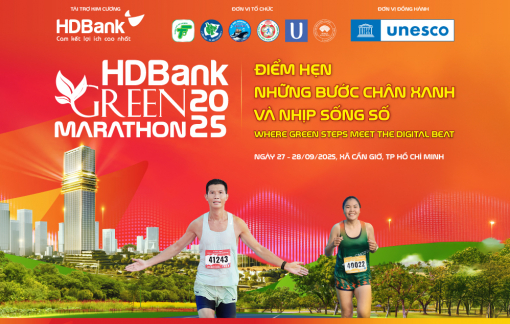 Huỳnh Anh Khôi - Văn Tâm - Đan Quyết làm nóng đường đua HDBank Green Marathon 2025