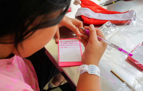 Những lời chúc Giáng sinh đầy yêu thương của bệnh nhi gửi đến bệnh nhân ung thư