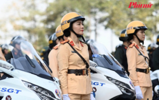 CSGT TPHCM đồng loạt ra quân bảo đảm an toàn giao thông dịp Tết 2026