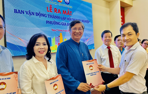 Ra mắt Ban Vận động thành lập Hội Doanh nghiệp phường Gia Định