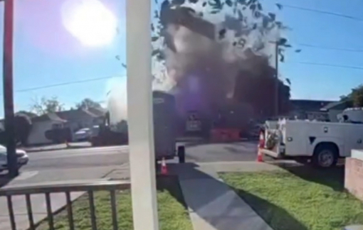 Nổ đường dẫn khí đốt khiến 6 người bị thương, phá huỷ 1 ngôi nhà