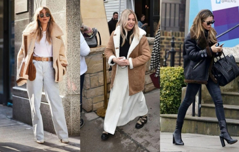 6 cách mặc đẹp với áo lông cừu mùa lạnh