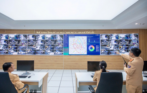 Hà Nội chính thức vận hành 1.837 camera AI và trung tâm điều khiển giao thông thông minh