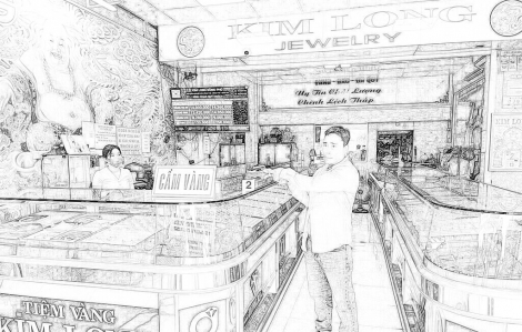 Người đàn ông mang vàng giả đến tiệm vàng cầm cố, lừa cả trăm triệu đồng