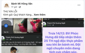 Bánh mì Hồng Vân nhận trách nhiệm, ngành y tế Quảng Ngãi có giải pháp gì sau sự cố ngộ độc hàng loạt?