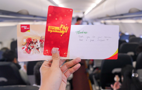 Biết ơn mình bằng hành trình trên mây: Những chuyến bay Vietjet lan tỏa thông điệp ý nghĩa mùa lễ hội