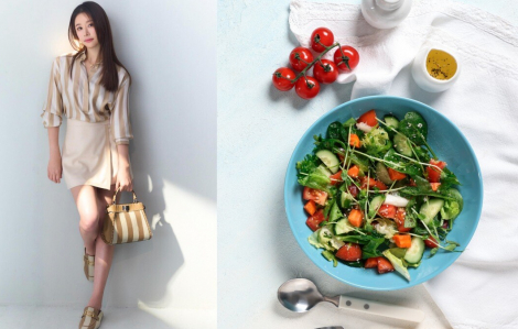 Lâm Tâm Như ăn theo quy tắc 211 để giữ dáng