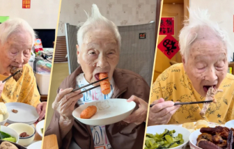 Cụ bà hơn 100 tuổi ở Trung Quốc trở thành chuyên gia ẩm thực nhờ bí quyết 'ăn như người trẻ'