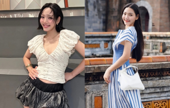 Cận cảnh nhan sắc 'nàng thơ' mới của diễn viên Trường Giang