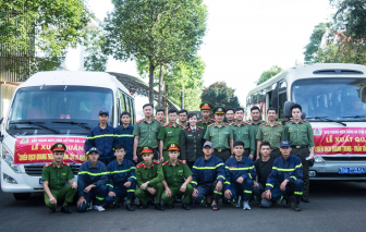 Tăng cường 100 cán bộ, chiến sĩ hỗ trợ xây nhà cho người dân bị thiệt hại do mưa lũ