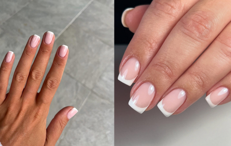Tự sơn móng tay chuẩn phong cách Pháp