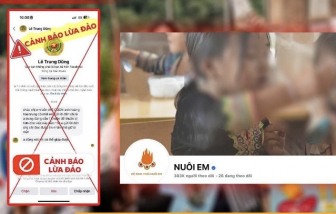 Dự án 'Nuôi em' phản hồi nghi vấn mạo danh xin tiền mạnh thường quân