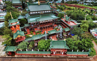 Ngắm ngôi chùa có kiến trúc độc đáo ở Tây Nguyên