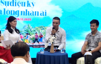 Hai "người hùng" cứu người trong lũ dữ giao lưu cùng bạn đọc