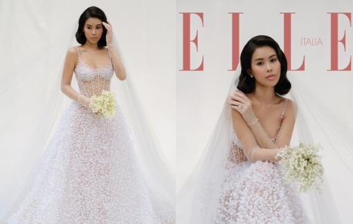Bí mật đằng sau chiếc váy cưới cùng Tiên Nguyễn lên bìa tạp chí quốc tế