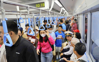 Khách đi metro số 1 được miễn phí trong ngày đầu năm mới 2026