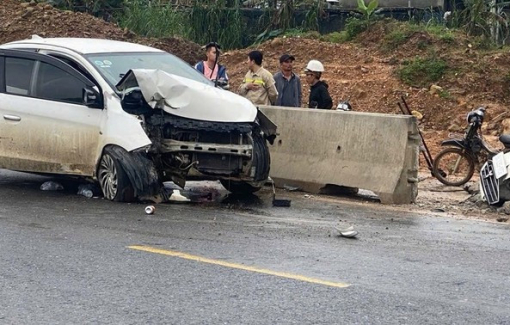 Gia đình 4 người gặp nạn trên cao tốc La Sơn - Hòa Liên, bé trai 9 tháng tuổi tử vong