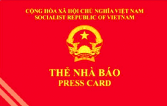 Gia hạn thời hạn sử dụng Thẻ nhà báo kỳ hạn 2021-2025 đến hết tháng 3 năm 2026