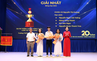 Website học sử của học sinh THPT Nguyễn Công Trứ đoạt giải Nhất hội thi AI - Học không giới hạn