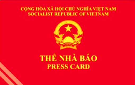 Gia hạn thời hạn sử dụng Thẻ nhà báo kỳ hạn 2021-2025 đến hết tháng 3 năm 2026