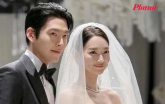 Hình ảnh hiếm từ lễ cưới Shin Min Ah – Kim Woo Bin gây sốt