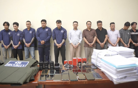 Công an TPHCM xoá sổ băng nhóm đòi nợ kiểu xã hội đen đội lốt công ty mua bán nợ