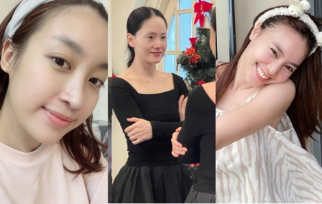 Dung nhan hoa hậu, diễn viên thế nào khi không son phấn?