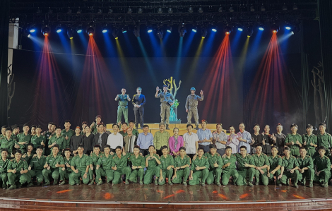 Vở kịch ‘Khát vọng bình yên’ đến với khán giả Bà Rịa - Vũng Tàu