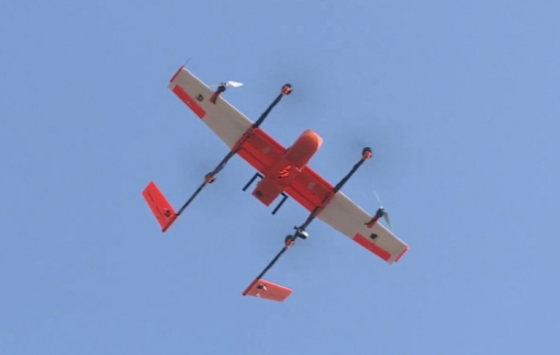 Dùng máy bay không người lái vận chuyển thuốc, mẫu xét nghiệm