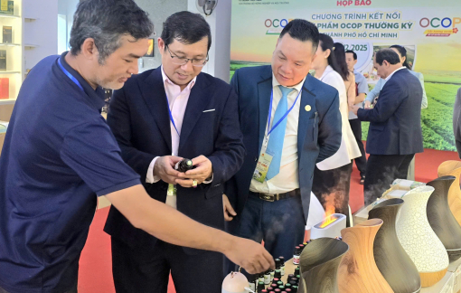 Gần 200 gian hàng OCOP mở bán tại TPHCM