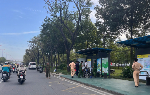 Phát hiện 1 thanh niên tử vong gần trạm chờ xe buýt trên đường Võ Nguyên Giáp