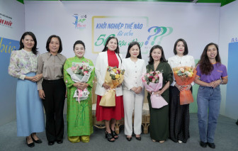 Trực tiếp: Talk show “Phụ nữ khởi nghiệp thế nào từ vốn 50 triệu đồng?”