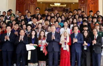 Tổng bí thư Tô Lâm gặp mặt học sinh, sinh viên, thanh niên dân tộc thiểu số xuất sắc, tiêu biểu