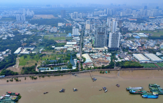 Hiện trạng khu vực xây dựng cầu Phú Mỹ 2