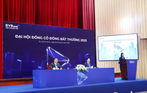 BVBank tổ chức đại hội cổ đông bất thường, nâng vốn điều lệ 9.912 tỉ đồng