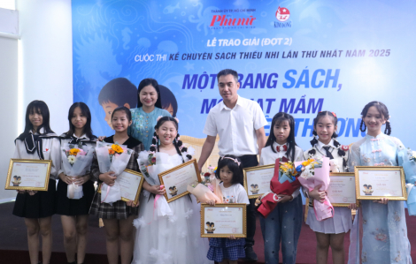 Trao giải đợt 2 cuộc thi “Kể chuyện sách thiếu nhi lần 1 - năm 2025: Một trang sách, một hạt mầm yêu thương”