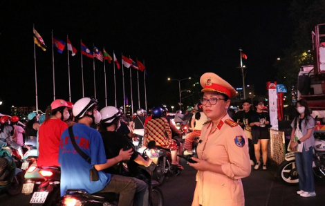 Cấm lưu thông vào nhiều tuyến đường ở TPHCM để phục vụ bắn pháo hoa mừng năm mới