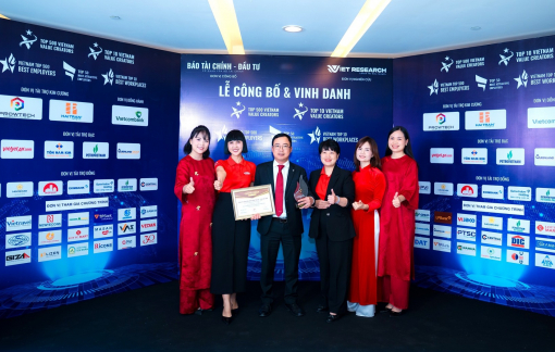 Dai-ichi Life Việt Nam xếp hạng 50 trong “Top 500 Doanh nghiệp tạo giá trị hàng đầu Việt Nam năm 2025”