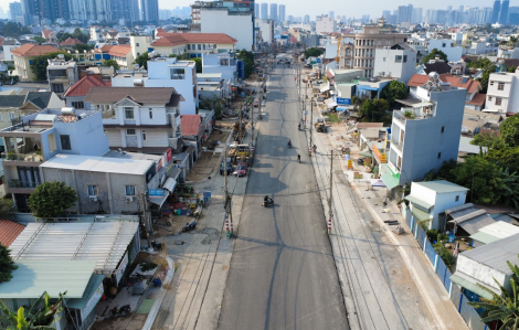 Đường ngõ phía Đông TPHCM thi công xuyên Tết Dương lịch 2026